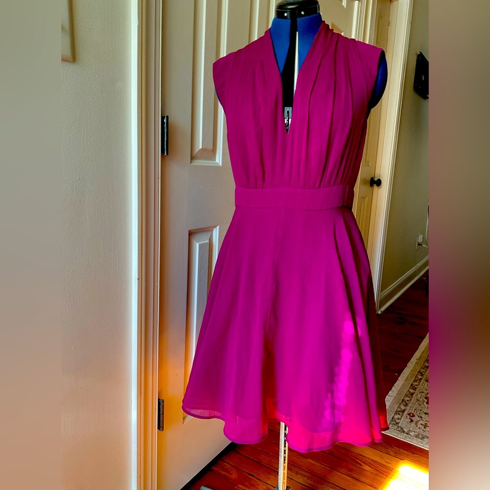 Size 10 magenta French Connection dress